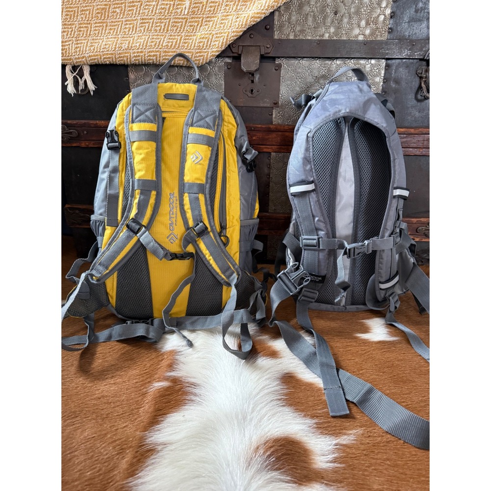 Outdoor Products Hiking Hydration Backpack Bundle 2pk Mist 2.0 Daypack Yellow - Picture 2 of 5